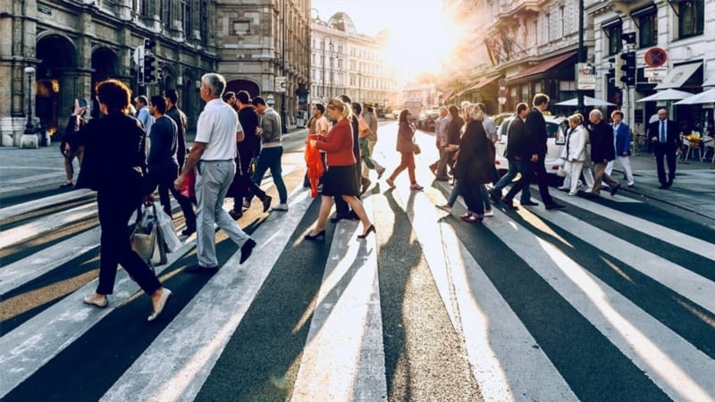 Pedestrians First: The Shift to Walking